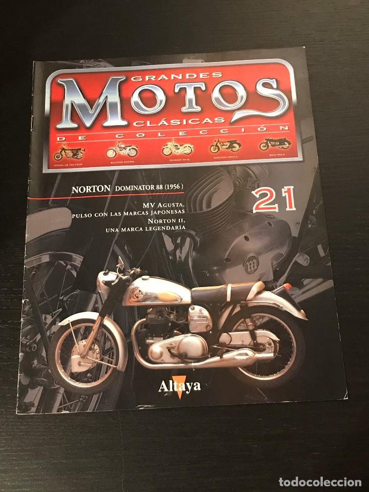 Automobili e Motociclette: NORTON DOMINATOR 88 (1956) - GRANDES MOTOS CLASICAS DE COLECCION - FASCICULO N&ordm; 21 - ALTAYA