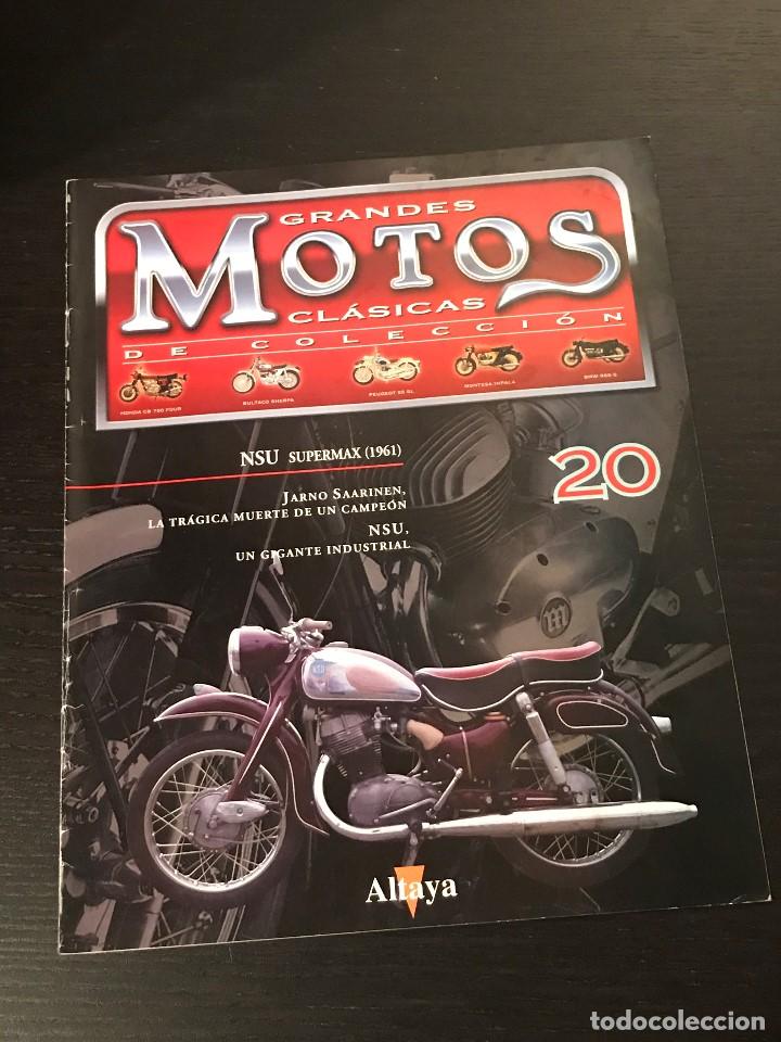 Automobili e Motociclette: NSU SUPERMAX (1961) - GRANDES MOTOS CLASICAS DE COLECCION - FASCICULO N&ordm; 20 - ALTAYA
