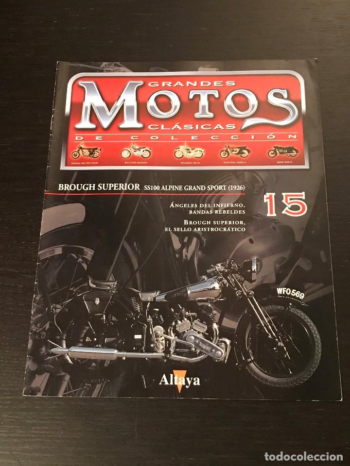 Automobili e Motociclette: BROUGH SUPERIOR SS100 ALPINE (1926) - GRANDES MOTOS CLASICAS DE COLECCION - FASCICULO N&ordm; 15 - ALTAYA
