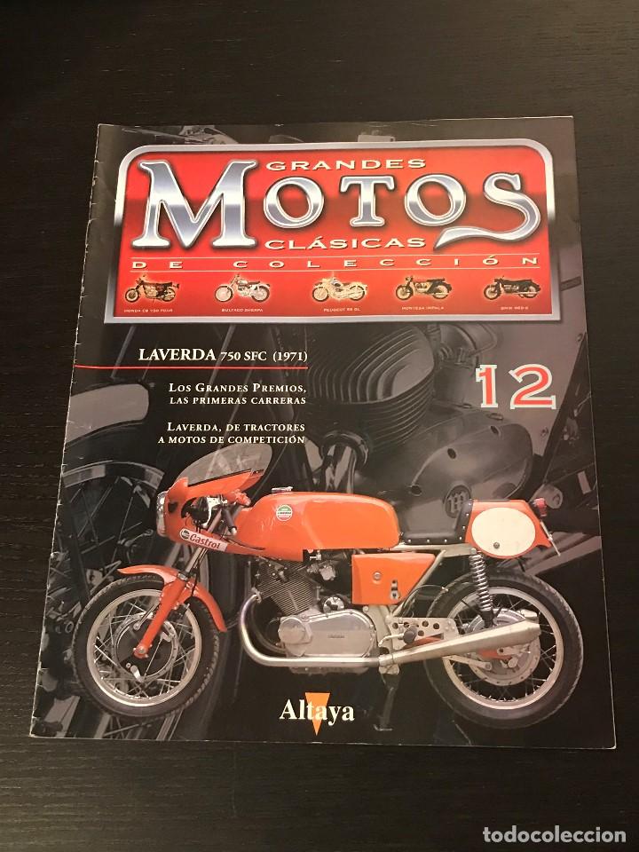 Automobili e Motociclette: LAVERDA 750 SFC (1971) - GRANDES MOTOS CLASICAS DE COLECCION - FASCICULO N&ordm; 12 - ALTAYA