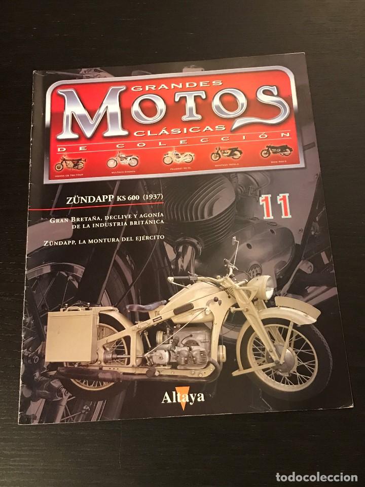 Automobili e Motociclette: ZUNDAPP KS 600 (1937) - GRANDES MOTOS CLASICAS DE COLECCION - FASCICULO N&ordm; 11 - ALTAYA