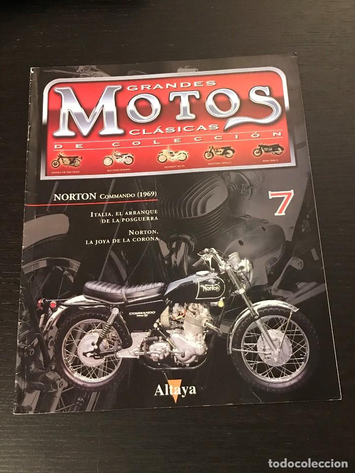 Automobili e Motociclette: NORTON COMMANDO 750 (1969) - GRANDES MOTOS CLASICAS DE COLECCION - FASCICULO N&ordm; 7 - ALTAYA