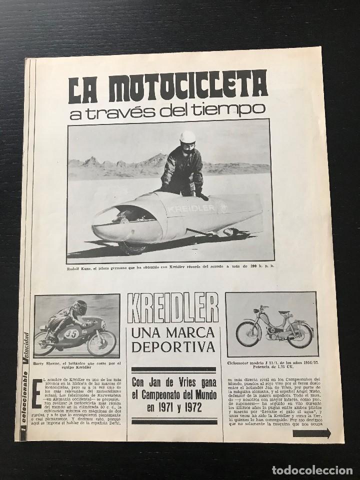 Automobili e Motociclette: KREIDLER MOF FLORETT RS K 50 MOTO - LA MOTOCICLETA A TRAVES DEL TIEMPO FASCICULO COLECCIONABLE
