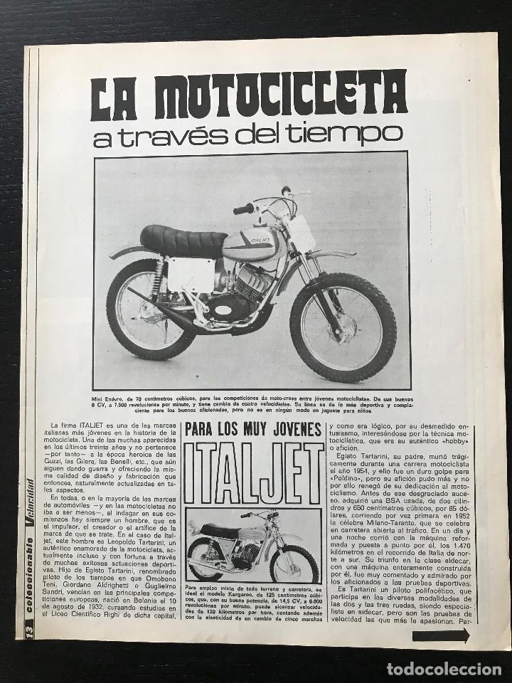 Automobili e Motociclette: ITALJET MINI ENDURO KANGAROO CROSS 125 - LA MOTOCICLETA A TRAVES DEL TIEMPO FASCICULO COLECCIONABLE