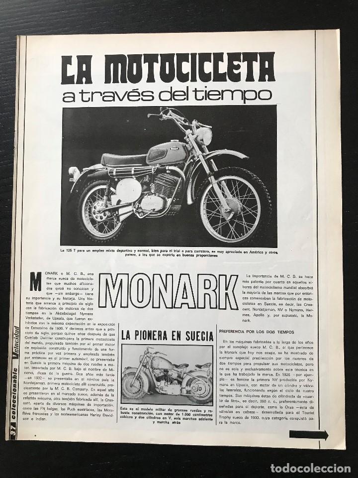 Automobili e Motociclette: MONARK 125 T MILITAR MX CROSS TOURING - LA MOTOCICLETA A TRAVES DEL TIEMPO FASCICULO COLECCIONABLE