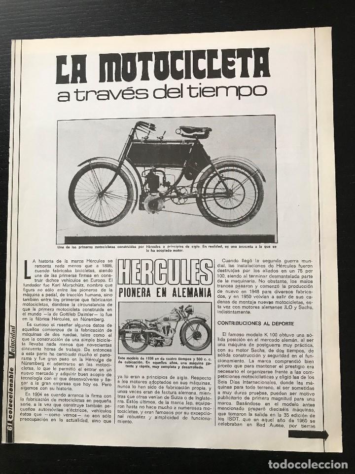 Automobili e Motociclette: HERCULES ROLLER 50 M3 WANKEL CITY - LA MOTOCICLETA A TRAVES DEL TIEMPO FASCICULO COLECCIONABLE