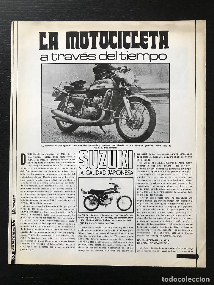 Automobili e Motociclette: SUZUKI TS 750 T 500 GT 250 TS TC 185 - LA MOTOCICLETA A TRAVES DEL TIEMPO FASCICULO COLECCIONABLE