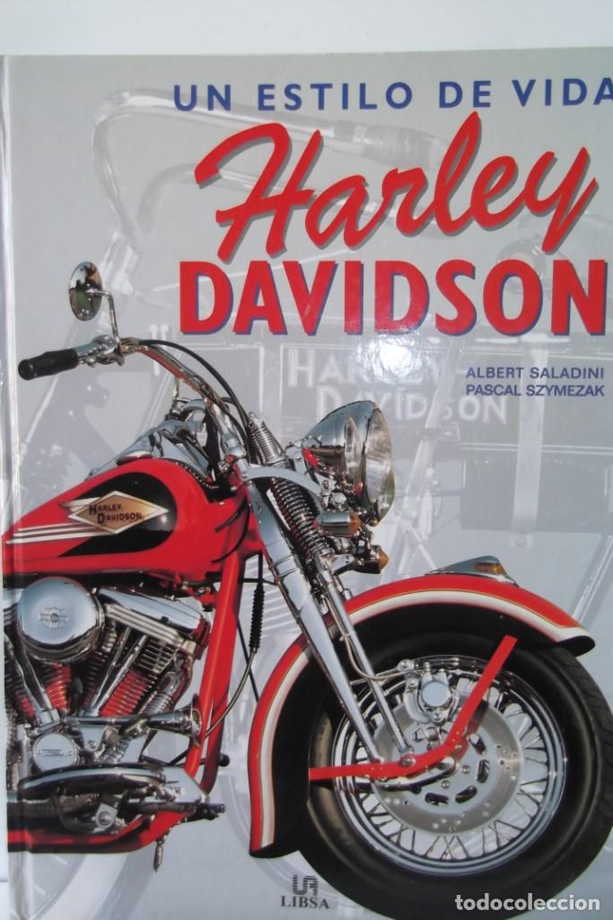Coches y motocicletas: &iexcl;&iexcl; HARLEY - DAVIDSON !! UN ESTILO DE VIDA. Y &iexcl; HARLEY -DAVIDSON ! 2 LIBROS. - Foto 2