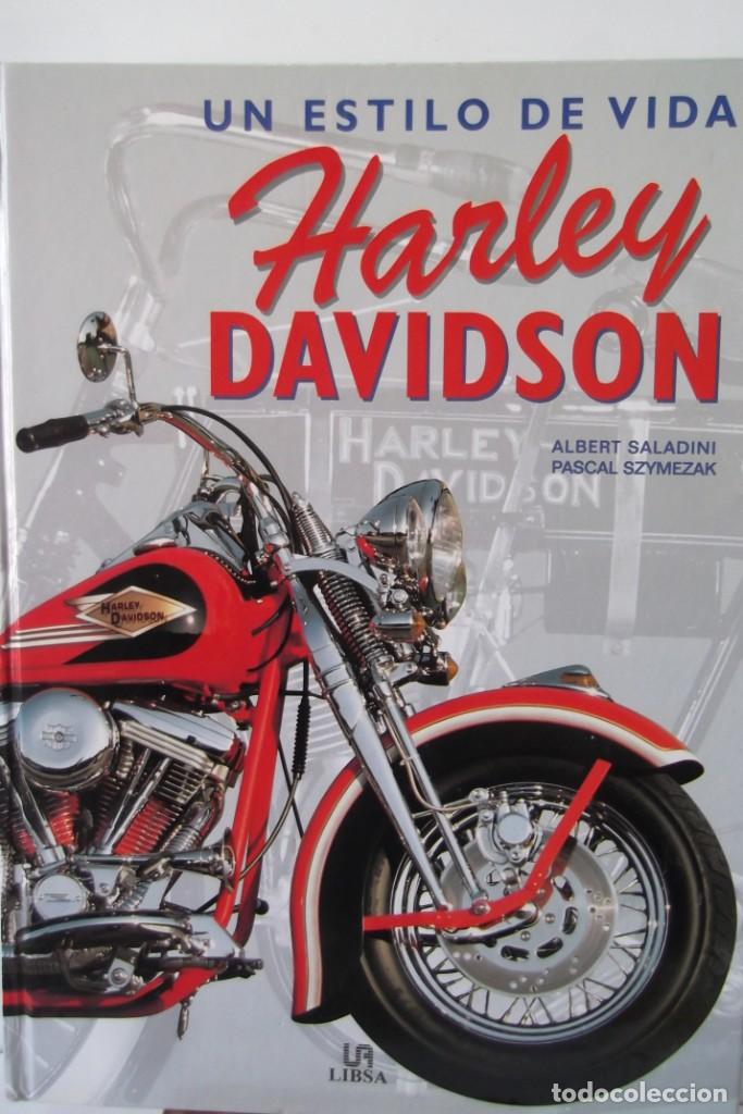 Coches y motocicletas: &iexcl;&iexcl; HARLEY - DAVIDSON !! UN ESTILO DE VIDA. Y &iexcl; HARLEY -DAVIDSON ! 2 LIBROS. - Foto 9