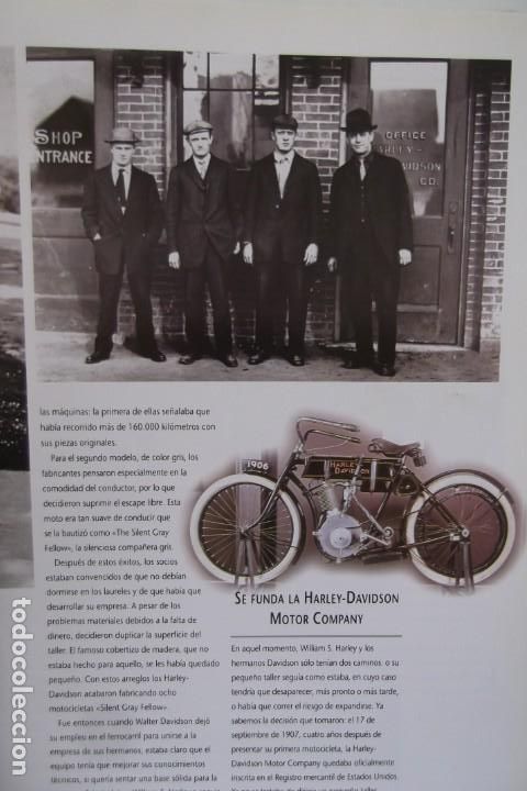 Coches y motocicletas: &iexcl;&iexcl; HARLEY - DAVIDSON !! UN ESTILO DE VIDA. Y &iexcl; HARLEY -DAVIDSON ! 2 LIBROS. - Foto 19