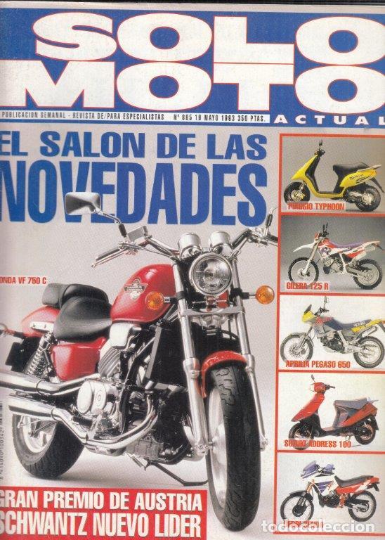 Automobili e Motociclette: REVISTA SOLO MOTO ACTUAL N&ordm; 885 A&Ntilde;O 1993. PRUEBA: HONDA NSR 125 R.