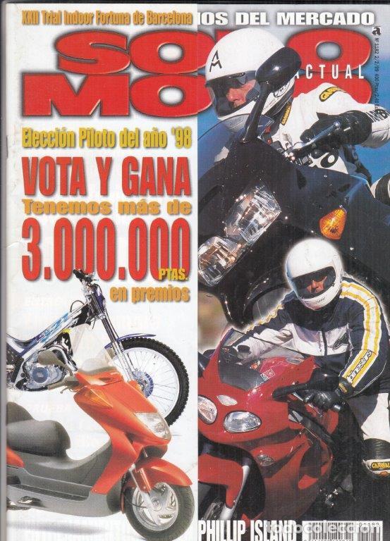 Automobili e Motociclette: REVISTA SOLO MOTO ACTUAL N&ordm; 1182 A&Ntilde;O 1999. PRUEBA: HONDA CBR 1100 XX. COMP: TRIUMPH SPRINT 900 ST Y
