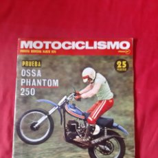 Coches y Motocicletas: REVISTA MOTOCICLISMO PRIMERA QUINCENA DE MARZO 1974. Lote 204551983