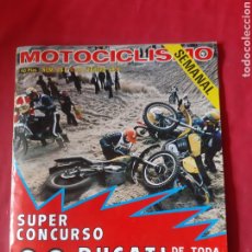 Coches y Motocicletas: REVISTA MOTOCICLISMO FEBRERO 1976. Lote 204552790