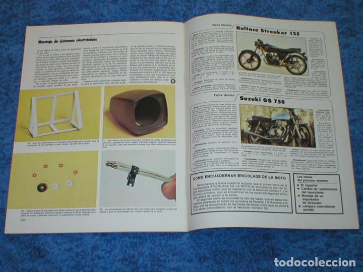 Coches y Motocicletas: LOTE 9 FASCICULOS BRICOLAGE DE LA MOTO 1979 CON ANGEL NIETO + TAPAS REGALO EDICIONES UVE EXCELENTE ! - Foto 15 - 204611155