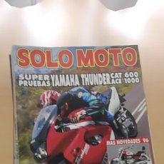 Coches y Motocicletas: REVISTA SOLO MOTO TREINTA Nº 157 MARZO 1996 PRU: KAWASAKI 650 COMMANDER. YAMAHA YZF 600 R THUNDERCAT