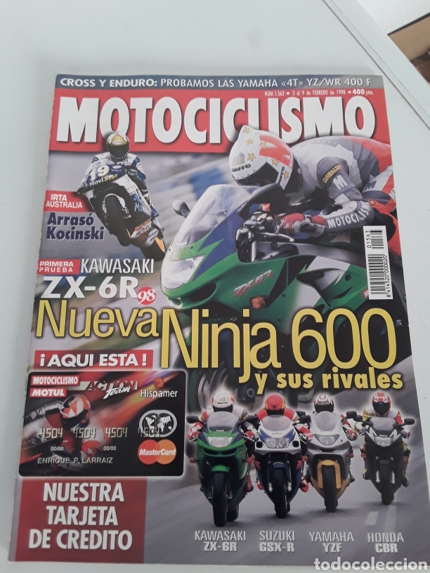 Cars and Motorcycles: Revista Motociclismo N 1563 3 Al 9 Febrero 1998