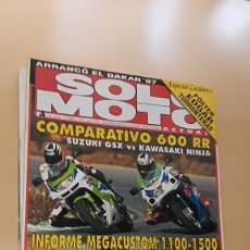 Coches y Motocicletas: REVISTA SOLO MOTO ACTUAL Nº 1074 ENERO 1997. ENSAYO: PIAGGIO ZIP 50 SP. COMP: SUZUKI GSX 600 R Y. Lote 205578401
