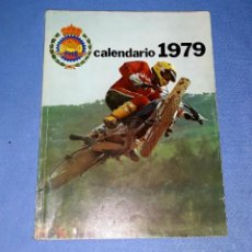 Coches y Motocicletas: CALENDARIO DEPORTIVO MOTOCICLISTA REAL FEDERACION MOTOCICLISTA ESPAÑOLA AÑO 1979. Lote 206268240