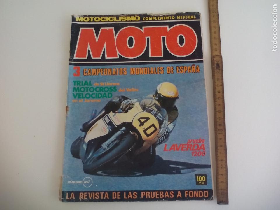 Cars and Motorcycles: REVISTA MOTOCICLISMO N&ordm; 5 DE 1978. COMPLEMENTO MENSUAL. TRIAL ST LLOREN&Ccedil; DEL VALLES, LAVERDA