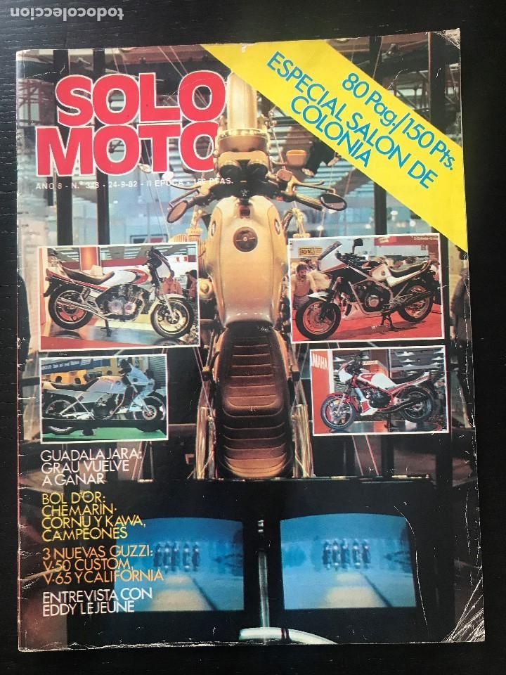 Coches y Motocicletas: SOLO MOTO N&ordm; 348 - SALON COLONIA KTM 125 TRAIL MOTO GUZZI V 65 CALIFORNIA V 50 CUSTOM EDDY LEJEUNE