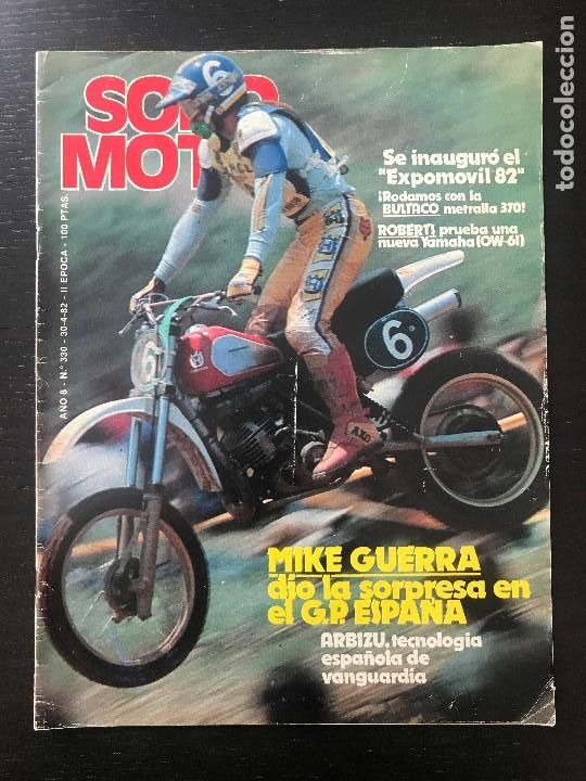 Coches y motocicletas: SOLO MOTO N&ordm; 330 - BULTACO METRALLA GT 370 SALON BIRMINGHAM YAMAHA OW61 MOTOCROSS VALLES EXPOMOVIL
