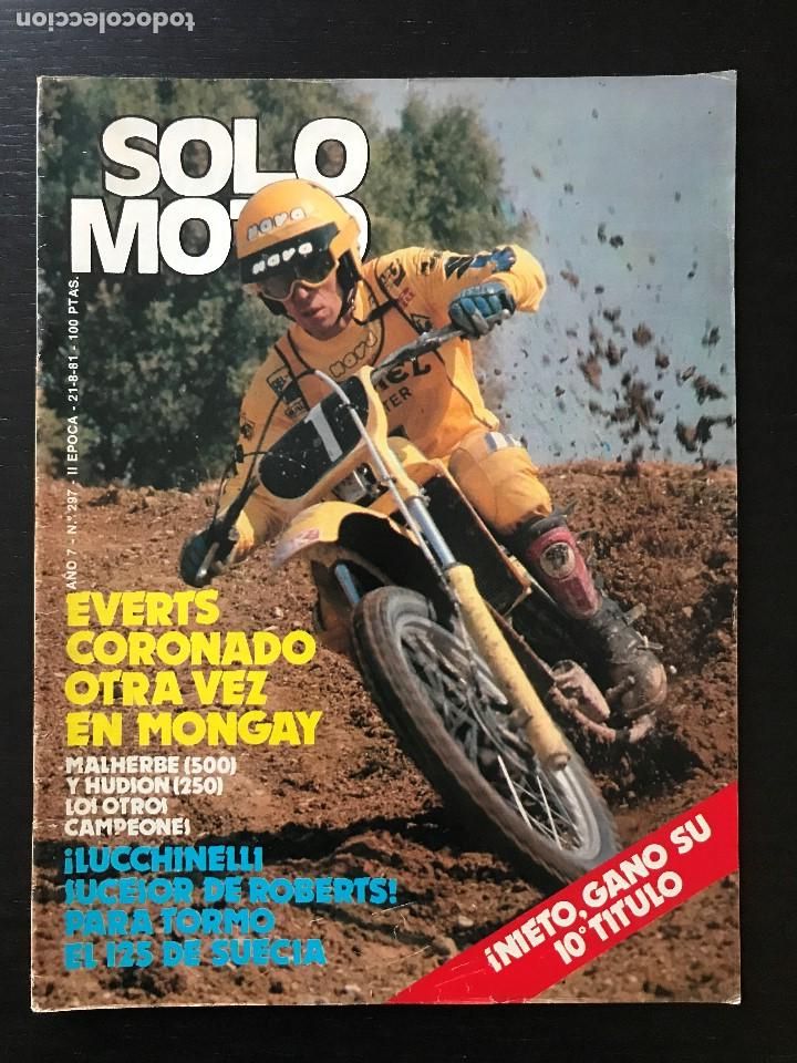 Cars and Motorcycles: SOLO MOTO N&ordm; 297 - VELOCIDAD INGLATERRA FINLANDIA MOTOCROSS TRIAL INDOR IBIZA CROSS HINOJEDO
