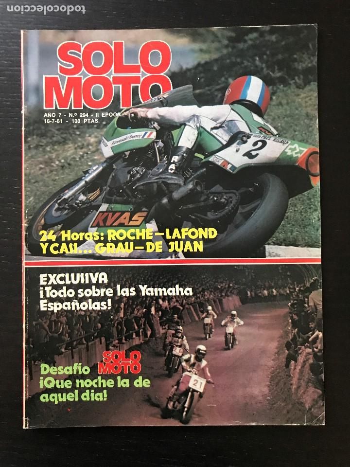 Cars and Motorcycles: SOLO MOTO N&ordm; 294 - DIRT TRACK 24 HORAS MONTJUICH GP SAN MARINO