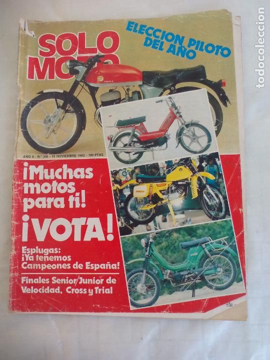 Cars and Motorcycles: REVISTA SOLO MOTO. N&ordm; 356. VIRGINIO FERRARI,