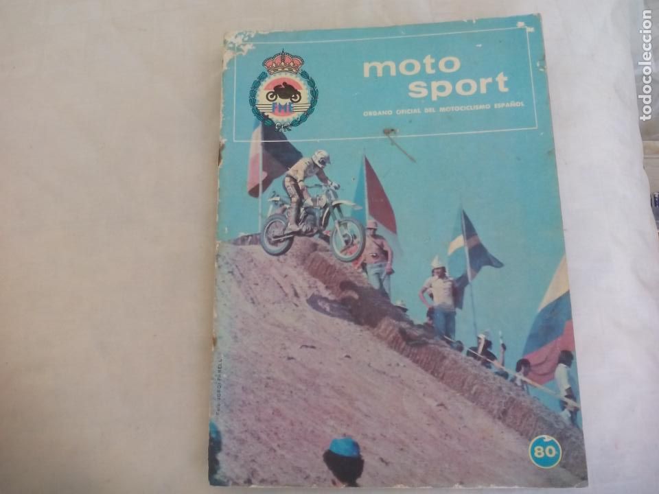 Cars and Motorcycles: REVISTA MOTO SPORT N&ordm; 80. 1977