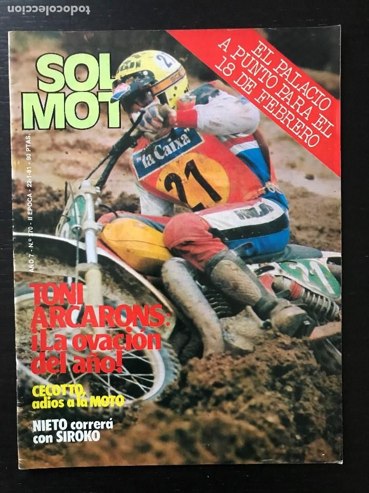 Coches y Motocicletas: SOLO MOTO N&ordm; 270 - ROBERTO GALLINA ARCARONS CECOTTO FANTIC 250 MONTESA COTA 208 MAICO MC 490