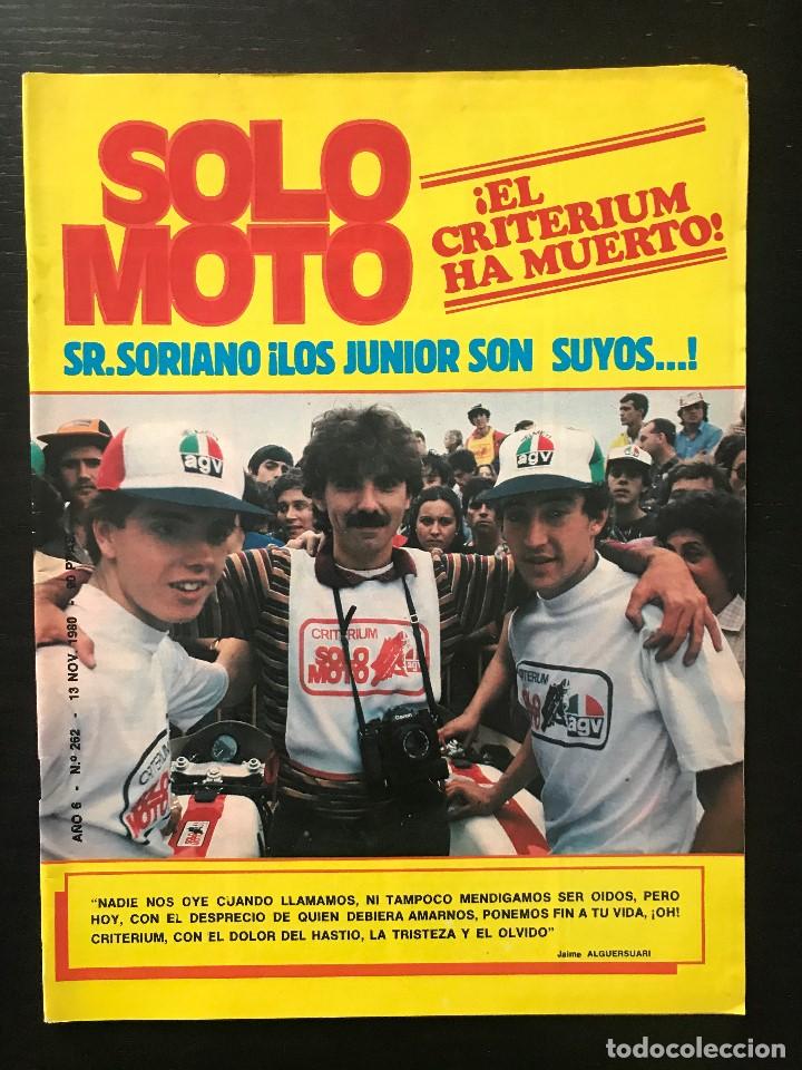 Cars and Motorcycles: SOLO MOTO N&ordm; 262 - MOTOCROSS NIETO ENDURO GUADALAJARA CRITERIUMRALLYE RAID TUNEZ