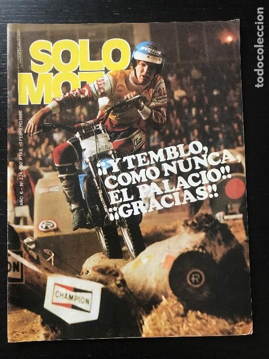 Cars and Motorcycles: SOLO MOTO N&ordm; 224 - CAPPRA 125 VF FANTIC MAS ARCARONS CAGIVA YAMAHA 125 YZ MARSIMOTO TRIAL LUCES