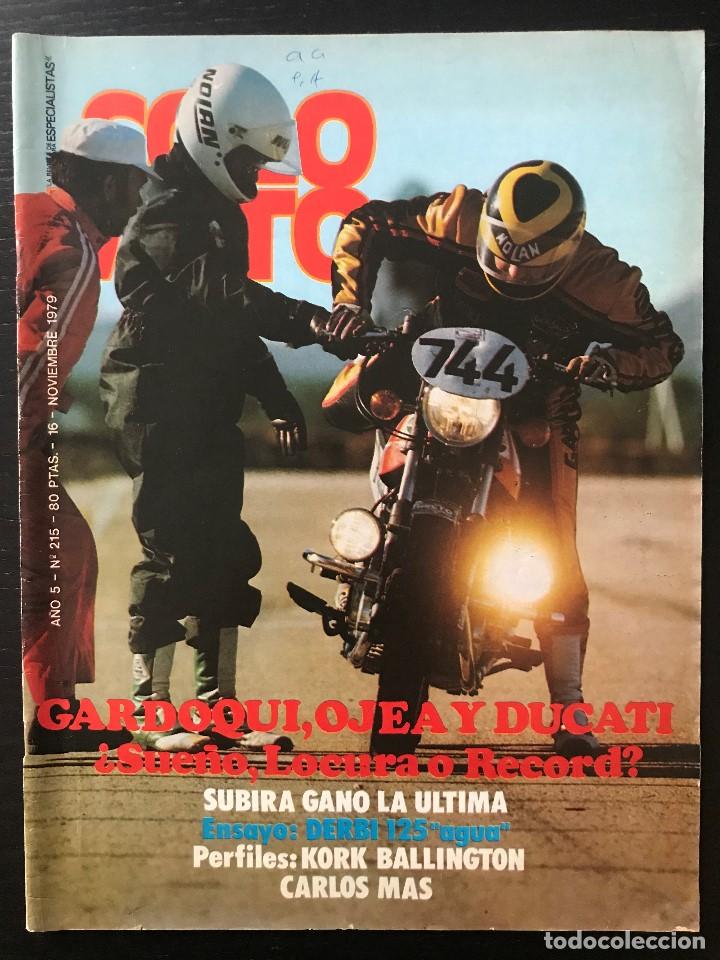 Coches y motocicletas: SOLO MOTO N&ordm; 215 - BALLINGTON MECATECNO CARLOS MAS TRIAL MADRID DERBI 125 CROSS