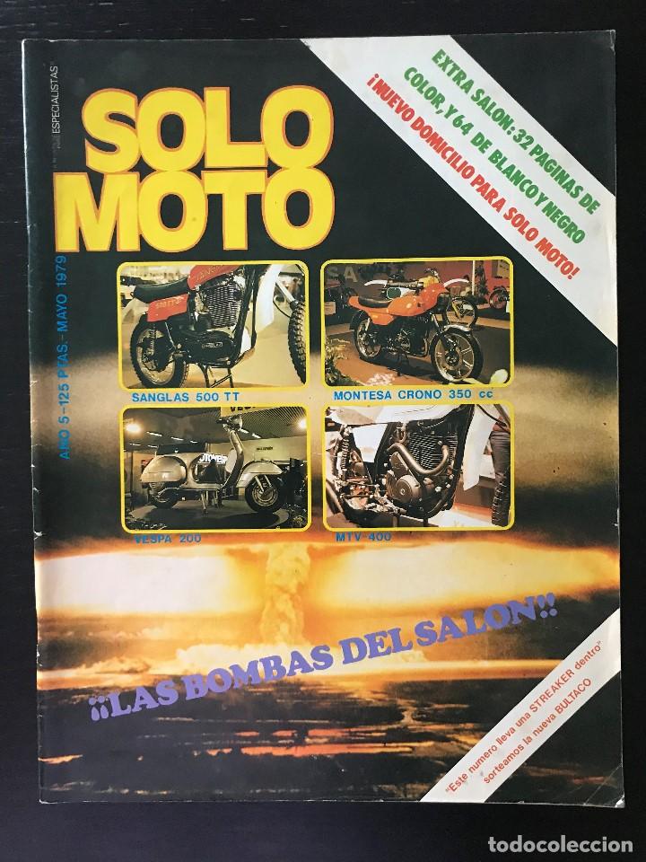 Cars and Motorcycles: SOLO MOTO N&ordm; 190 - ESPECIAL EXTRA SALON BARCELONA MOTOCROSS FRANCIA AUSTRIA 24 H LE MANS