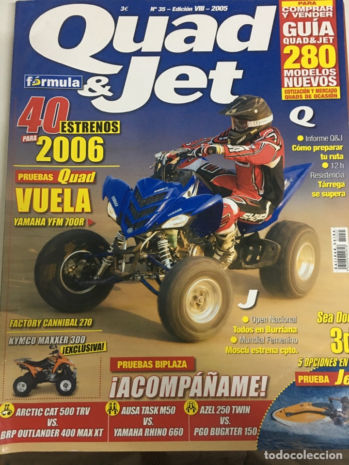 Cars and Motorcycles: REVISTA QUAD & JET - N&deg; 35 - Edicion VIII - 2005