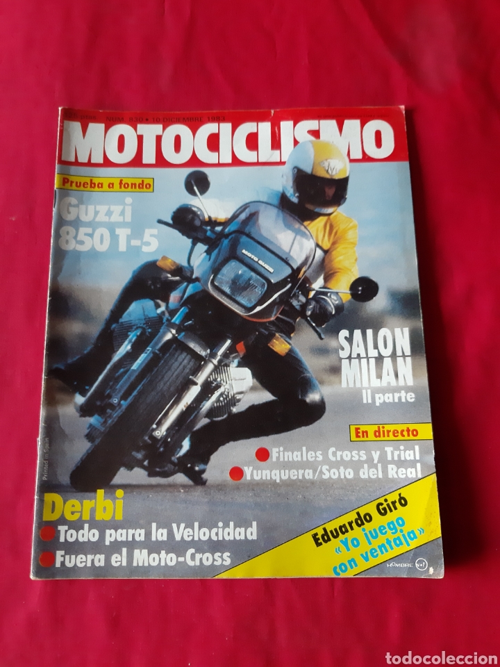 Autos und Motorr&auml;der: Revista motociclismo n&uacute;mero 830 diciembre del 83
