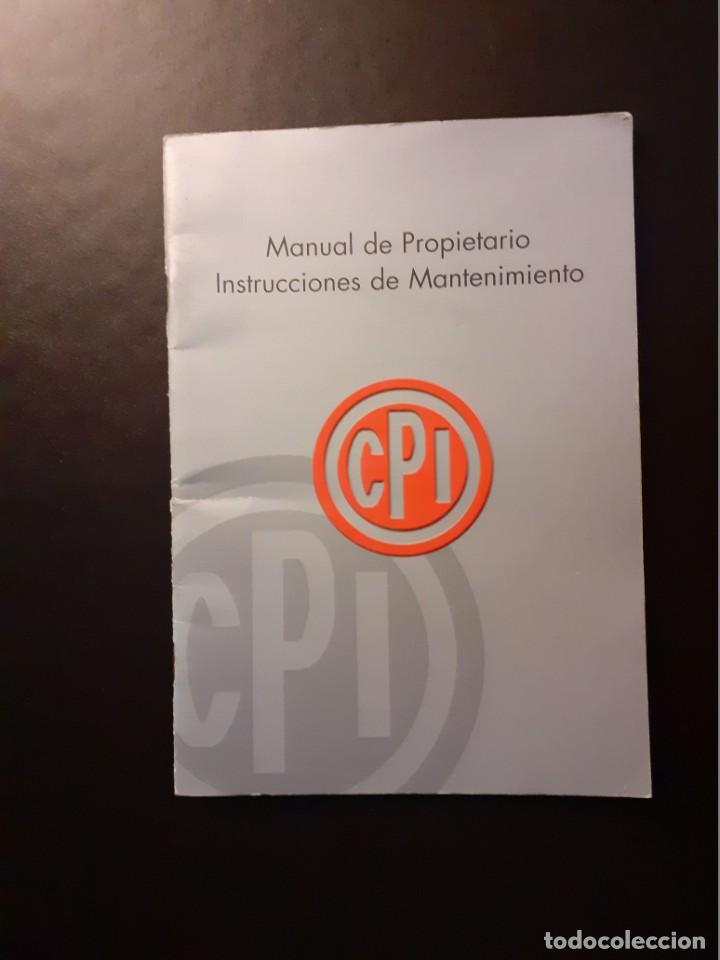Automobili e Motociclette: REVISTA MANUAL DEL USUARIO CICLOMOTOR CPI POPCORN JP - HUSSAR JR