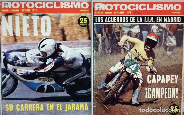 Autos und Motorr&auml;der: Revistas Motociclismo n&deg; 389 y 392 del a&ntilde;o 1973