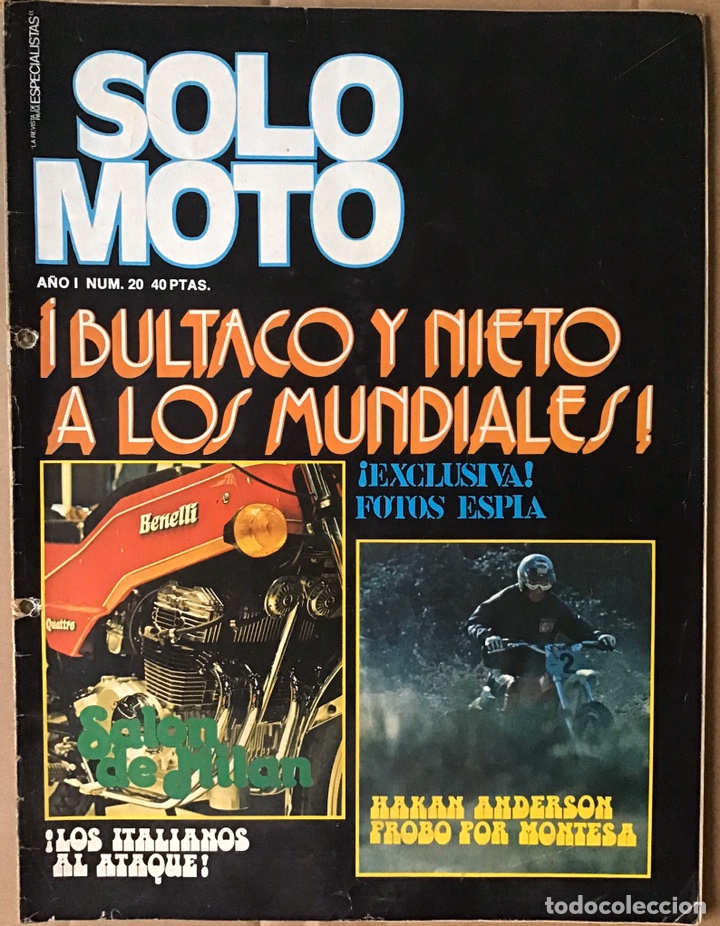 Autos und Motorr&auml;der: Revista Solo Moto n&deg; 20 5/12/1975