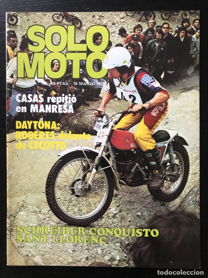 Coches y Motocicletas: SOLO MOTO N&ordm; 132 - TRIAL SANT LLOREN&Ccedil; CUESTA MONSERRAT POSTER RAMON MONTESA KTM TRIAL RAID BORNEO