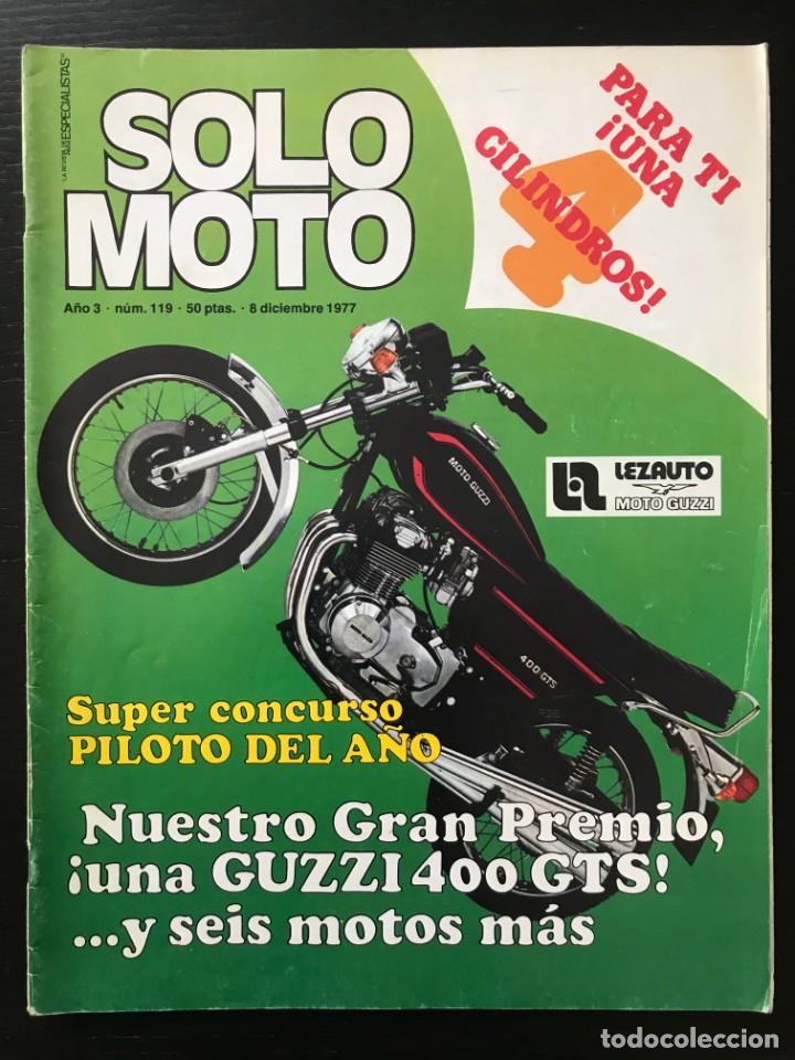 Cars and Motorcycles: SOLO MOTO N&ordm; 119 - GP INDONESIA POSTER PEDRO SAMMAR BORNEO PACO CALAFAT TRIAL MOTOCROSS