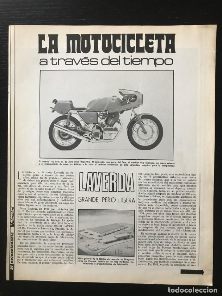 Automobili e Motociclette: LAVERDA 750 GT 750 SF - LA MOTOCICLETA A TRAVES DEL TIEMPO FASCICULO COLECCIONABLE