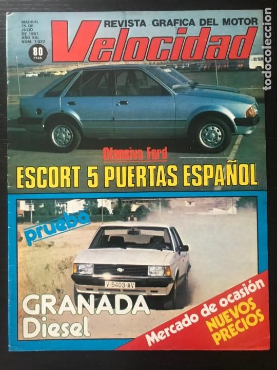Automobili e Motociclette: VELOCIDAD N&ordm; 1037 - FORD GRANADA ESCORT ALFA NOVEDADES GP INGLATERRA F1 SPORT MCLAREN MP4