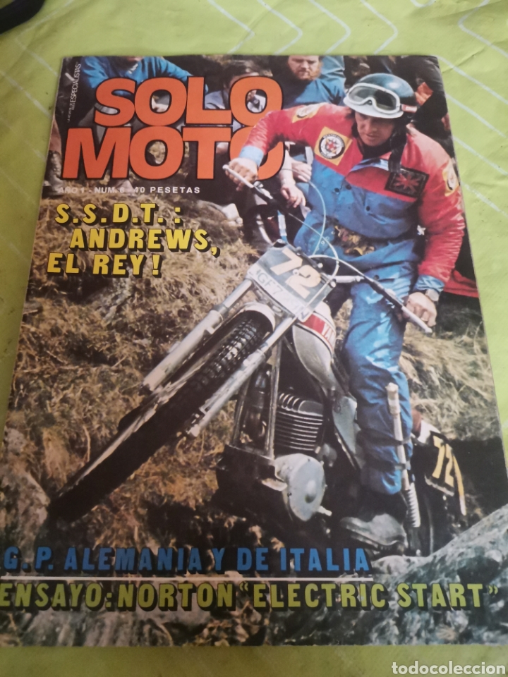 Automobili e Motociclette: Revista solomoto n&uacute;mero 6