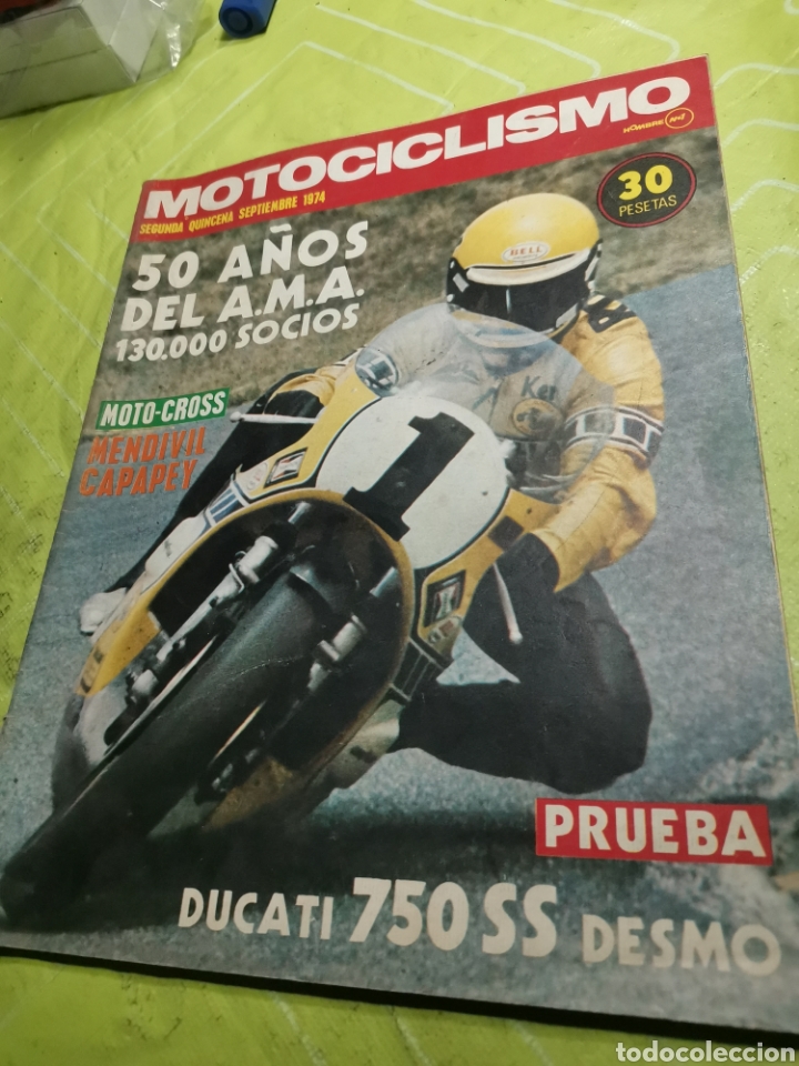 Automobili e Motociclette: Motociclismo segunda quincena Sept 2974