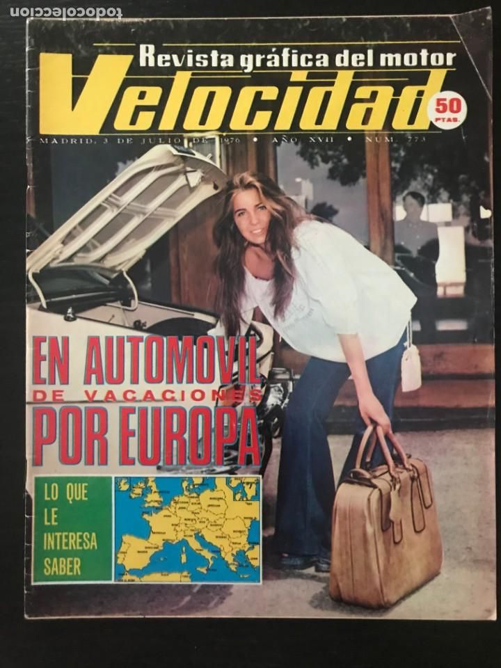 Automobili e Motociclette: VELOCIDAD N&ordm; 773 - TURISMO SIGUENZA ROVER 3500 POSTER RALLYE MARRUECOS GP HOLANDA MOTOCICLISMO RALLY