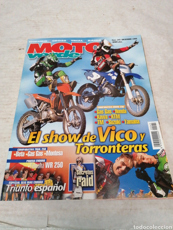 Coches y motocicletas: Moto verde 245 - Foto 1