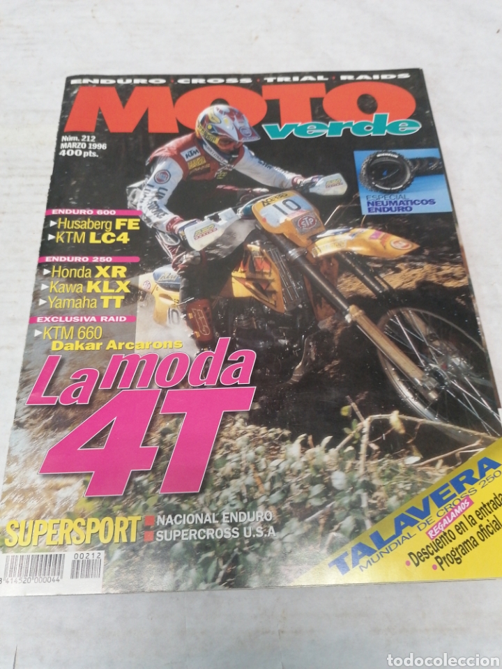 Coches y motocicletas: Moto verde 212 - Foto 1