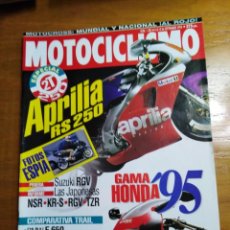 Coches y Motocicletas: REVISTA MOTOCICLISMO Nº 1385 SEPTIEMBRE 1994 - SUZUKI RGV, BMW F650, HONDA TRANSALP 600, YAMAHA XTZ